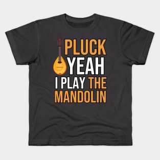 I Play The Mandolin Kids T-Shirt